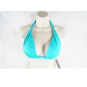 Ralph Lauren Beach Mold Cup Bikini Top in Aqua